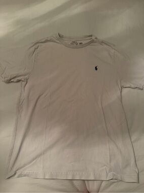 Boys xl polo shirt Ralph Lauren pony logo blue navy white